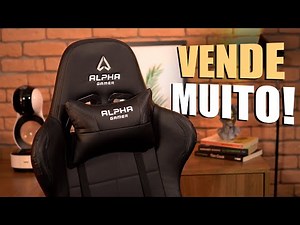 ALPHA GAMER VEGA // essa CADEIRA ERGONOMICA BARATA vale a pena? 🔥Análise!🔥