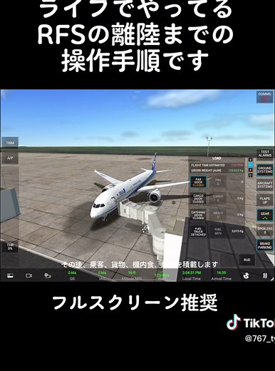#rfs #飛ばし方 #飛行機 #フライトシュミレーター #リアルフライトシュミレーター