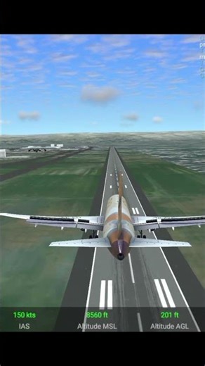 Landing in RFS GAMEPLAY lutt le gya #like #like #aviation #likee