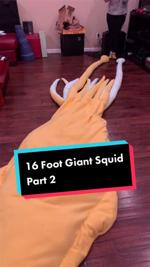 Giant Plush Squid Making Process