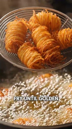This Spiral Potato Snack Is Impossible to Stop Eating #shorts #crispypotatoes #addictive