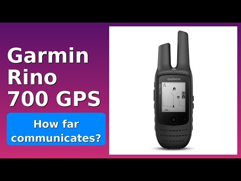 REVIEW (2025): Garmin Rino 700 GPS. Features.