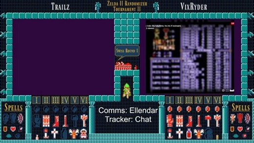 Zelda 2 Randomizer Swiss Round 1 trailz vs VixRyder