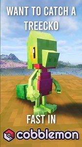 How to Find Treecko FAST in Cobblemon 1.7! #cobblemon #minecraft #pokemon