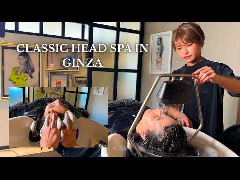 (asmr) TREASURE CLASSIC HEAD SPA IN GINZA, TOKYO (Tokyo's one of the most expensive areas)