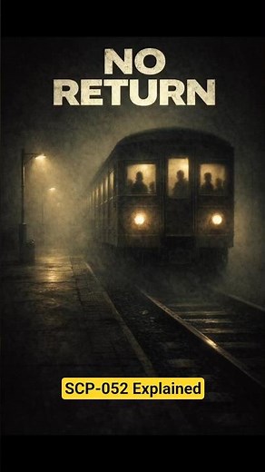 SCP-052 Explained | The Train That Leaves Time 😱 #explore