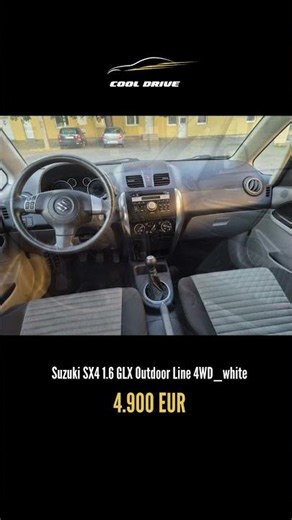 Suzuki SX4 1.6 GLX Outdoor Line 4WD_white - 4 900 EUR !!