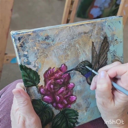 Hummingbird Painting And Life Lessons