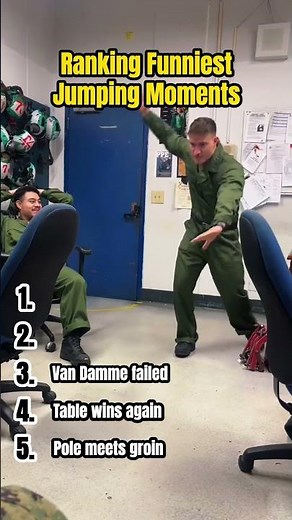 Ranking Funniest Jumping Moments 😆 #funny #fails #jumping #shorts