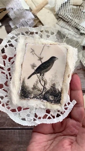 Birds, Texture & Storytelling | Mixed Media Art Journal Inspiration