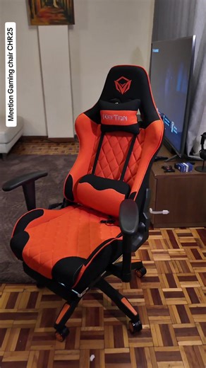 Meetion Gaming Chair CHR25 - Orange Black