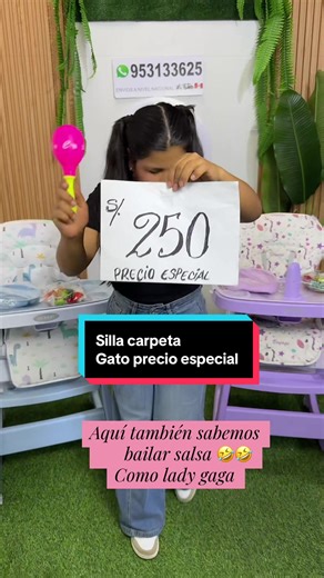 Silla carpeta con accesorios. Solicitalo al 953133625. Envíos a todo el Perú 🇵🇪 precio especial S/250🤩#sillacarpeta #alimentacioncomplementaria #fyp #viral #humortiktok