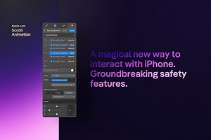 Apple like Text Gradient Scroll Effect (iPhone 14 Pro Page) - Webflow