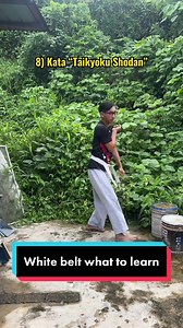What you learn when u r white belt #tiktokguru #jombelajar #learnontiktok #karate