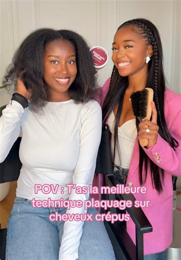 @madameamla TuTo PlacaGe Validé ✅ J’attends vos notes sur 10/?? 👀🩷 La prochaine fois j’essaye sur quel type de cheveux ? #klavina #claudiacosmetici #cireplaquage #cheveuxcrepus