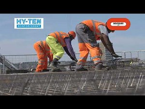 Fast rebar installation with BAMTEC® and advantages - Bouygues UK and Hy-Ten Reinforcing