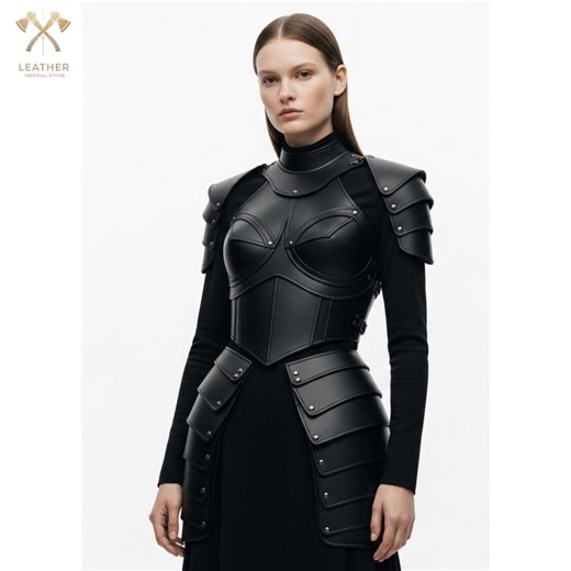 Custom Samurai Costume for Women | Leather Armor Outfit for Festivals & Cosplay | Gift for Her - Etsy