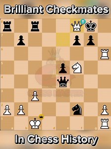 8.5K views · 336 reactions | Brilliant Checkmates in Chess History ♟️ #chessmaster | Chess Master | Facebook