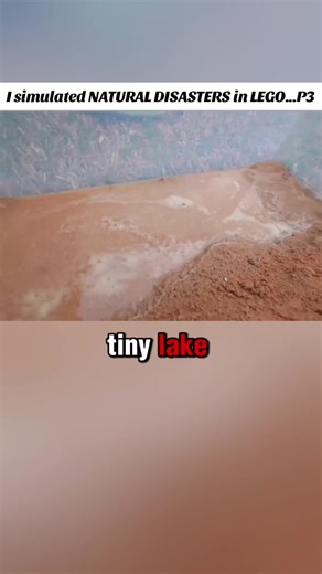 Simulating Natural Disasters with LEGO Creations