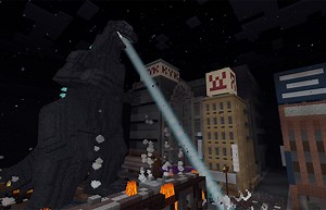 Godzilla Stomps Into 'Minecraft' With New DLC