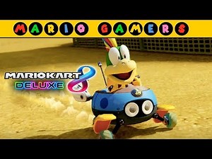 Mario Kart 8 Deluxe - Lemmy Gameplay - Leaf Cup 200cc