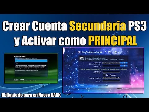 Create a Secondary PS3 Account and Activate it as Primary for the New HEN Superslim