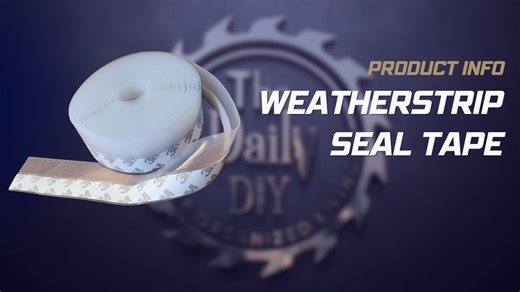 Watch Easy-to-use weatherstripping seal tape, installs in minutes! on Amazon Live
