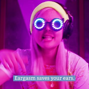 Protect your ears and hearing from permanent damage. Enjoy clear and crisp sound without blowing out your eardrums. Get back out to your favorite shows safely with Eargasm Earplugs. Rock Out 🤘, Go Wild 🕺, Leave Your Ears to Us 👂🏼 | Eargasm