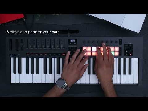 Recording drums using Drum pad mode in Cubase