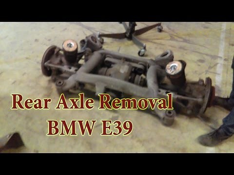 How to Remove Rear Axle BMW E39