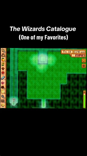 Exploring The Wizard's Catalogue in Stardew Valley