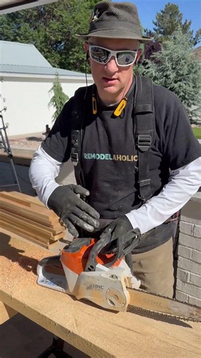 prepping the arch trust pieces for the garden arbor
