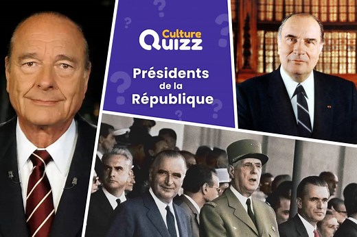 Quiz Présidents de la République française - France - niveau Moyen | Culture Quizz