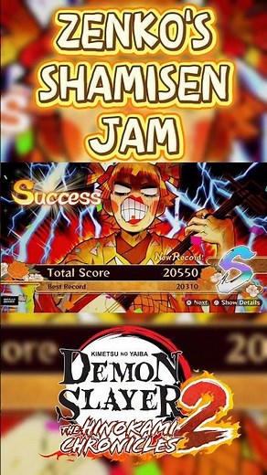 Zenko's Shamisen Jam (Advance) - Demon Slayer: The Hinokami Chronicles 2