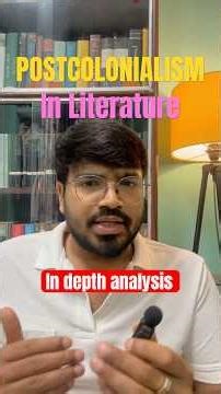 What is Post-colonialism in Literature? #ugcnet