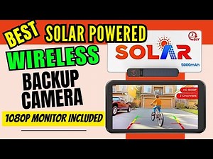 Best Solar Powered Wireless Back up Camera on Amazon from Auto-Vox