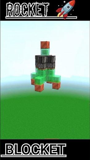 MINECRAFT ROCKET 😱🚀।।#minecraft #gaming #foryou