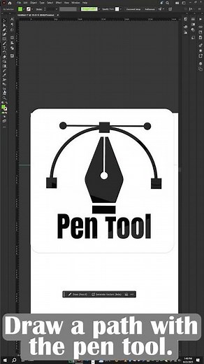 Beautiful Text Design with Width Tool in Adobe Illustrator | Quick & Easy Tutorial #illustrationtips