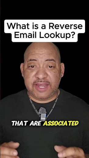 What is a Reverse Email Lookup