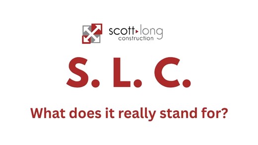 What does SLC really stand for? We asked around. We’ve heard it all—some answers serious, some… less so. Watch the video, then tell us yours. Drop your own SLC acronym in the comments! #SLCBuilt #ConstructionWithCharacter #ScottLongConstruction #EngageWithUs | Scott-Long Construction