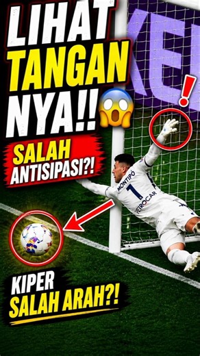 Bukan goalnya! tapi kipernya yang aneh😱