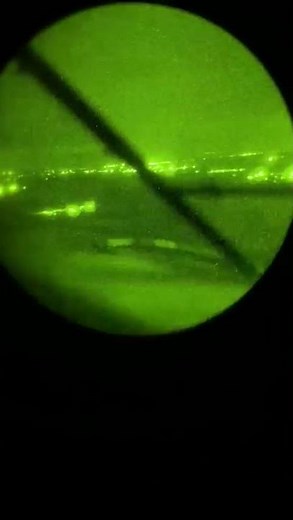 Night Vision Flying in a SAAF Oryx Helicopter #military