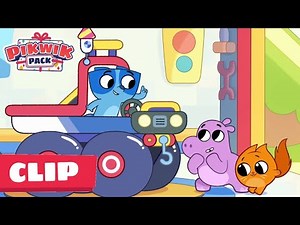 Axel Shows Off His Truck 🎁✨ Pikwik Pack Season 1 Episode Clip Lone Star