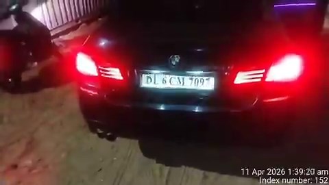 In Jubilee Hills, a drunk driver driving a BMW was caught using a high-tech system to swap number plates and dodge traffic fines, Traffic cops left stunned as the accused tried to fool them with remote operated Chinese flip number plates. Case registered.#Hyderabad