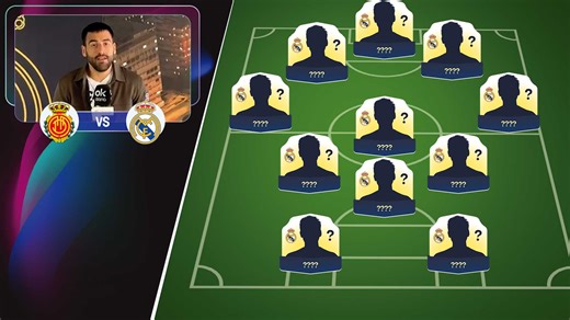 Alineación del Real Madrid contra el Mallorca hoy: Manuel Ángel es titular; Vinicius, suplente