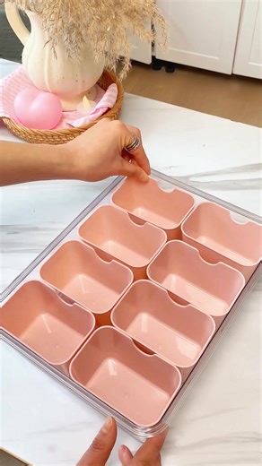 Clear snack tray with compartments for parties, picnics, or fridge storage. 🔍 Find it at https://temu.to/m/gu3c228rif0 or with this code xjq26384. #temu #snackbox | Shoptemu