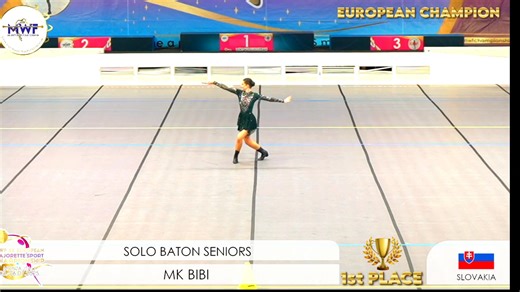 18K views · 323 reactions | 磊SOLO BATON SENIORS/EUROPEAN CHAMPION磊 | MWF - Majorette-sport WORLD Federation | Facebook