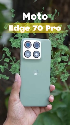 6.99mm Slim🤯 & 6500mAh🔋 Motorola Edge 70 Pro Unboxing & Review। #shorts #viral