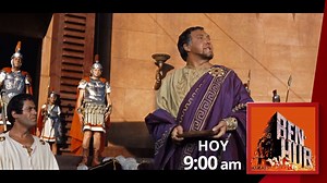 #BenHur Hoy a las 9:00 a.m., no te pierdas la segunda parte uno de los clásicos más importantes del cine: "Ben-Hur". Judá Ben-Hur (Charlton Heston) y Mesala (Stephen Boyd) son dos antiguos amigos, pero un accidente involuntario los convierte en enemigos irreconciliables. | Willax Televisión