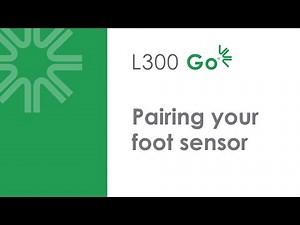 L300 Go System | Pairing your foot sensor